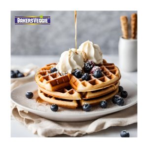 BAKERSVEGGIE WAFFLE MIX CRISPY VANILLA