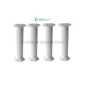 FINEDECOR CAKE PILLAR SET BIG (4PCS) - FD2481