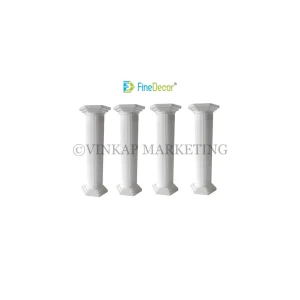 FINEDECOR CAKE PILLAR SET SMALL (4PCS) - FD2483